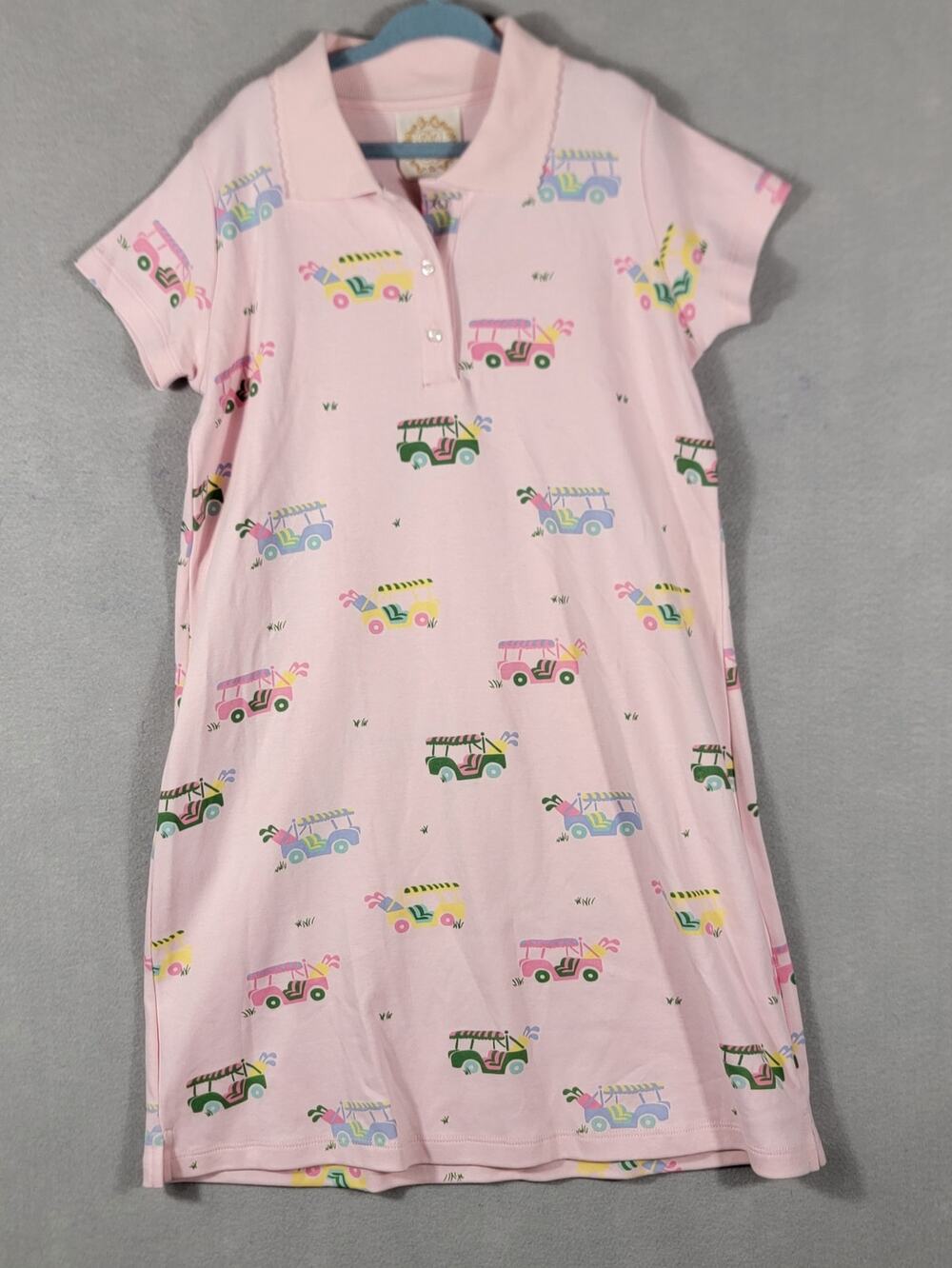 The Beaufort Bonnet Company Maude's Polo Dress Girls 10 NWOT